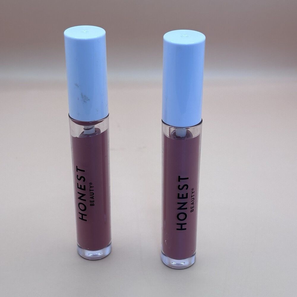 HONEST BEAUTY LIQUID LIPSTICK W/AVOCADO OIL & HYALURONIC ACID "FOREVER" set of 2